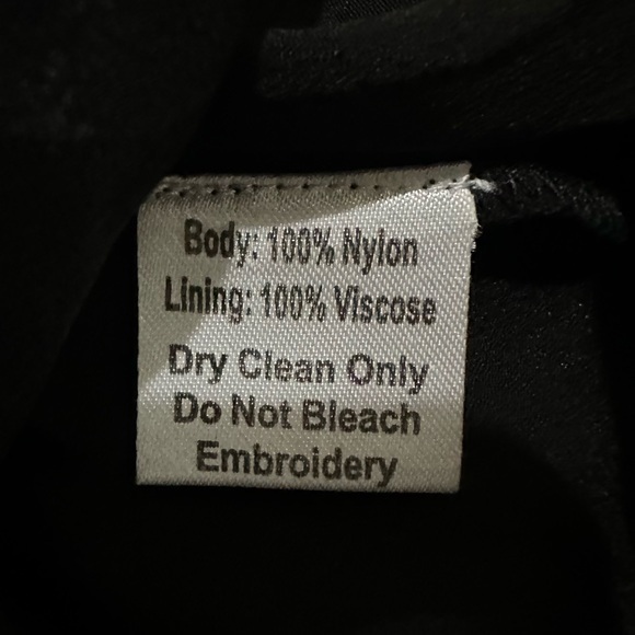 Jen’s Pirate Booty Black Gold Sequin Mesh Mini Dress XS Art Deco Cocktail - Picture 11 of 12